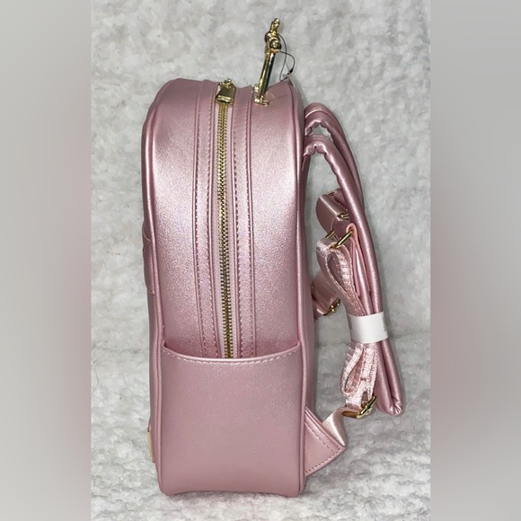 LOUNGEFLY SAILOR MOON SPIRAL HEART MOON ROD MINI BACKPACK - Picture 3 of 8